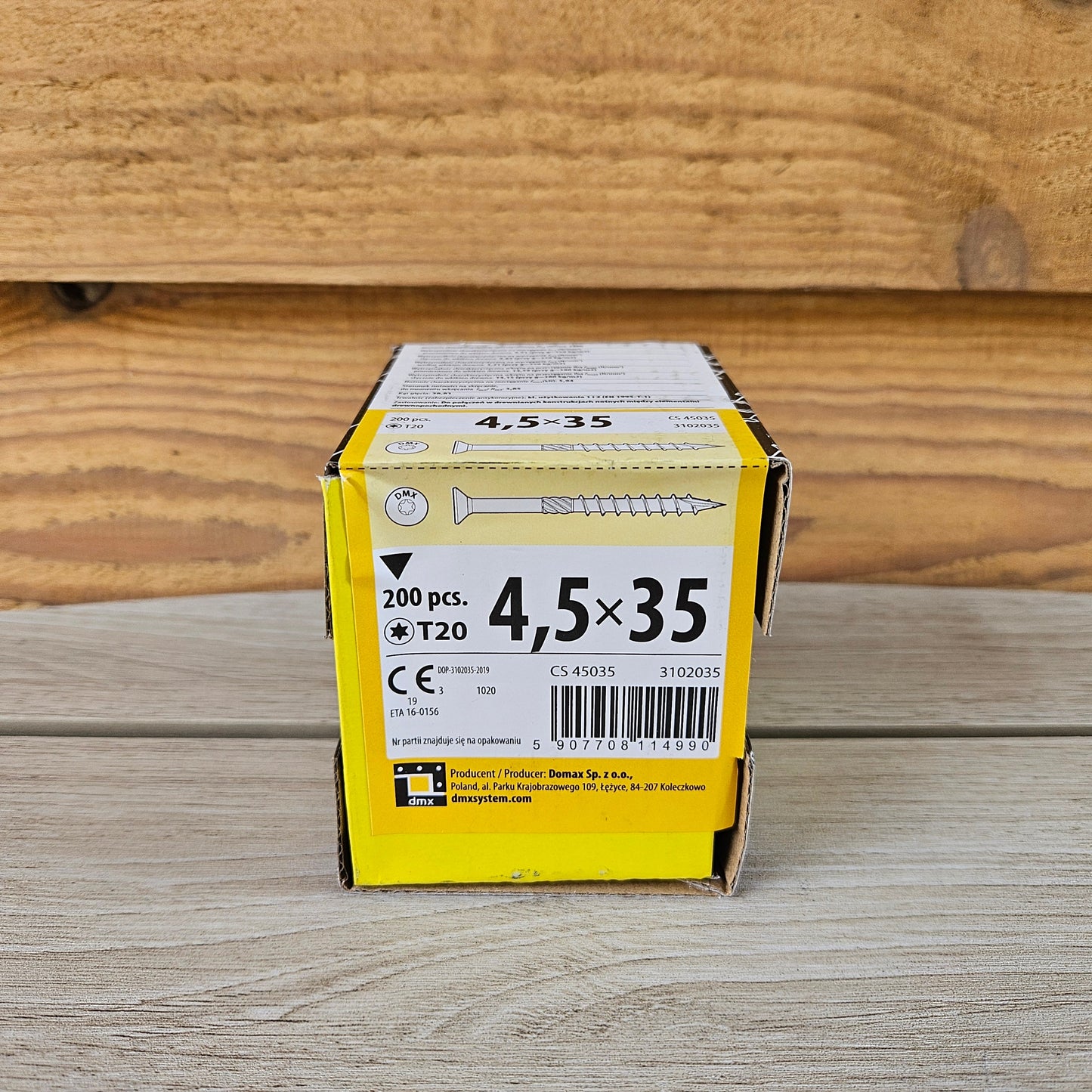Houtschroeven DOMAX CS 4,5mm