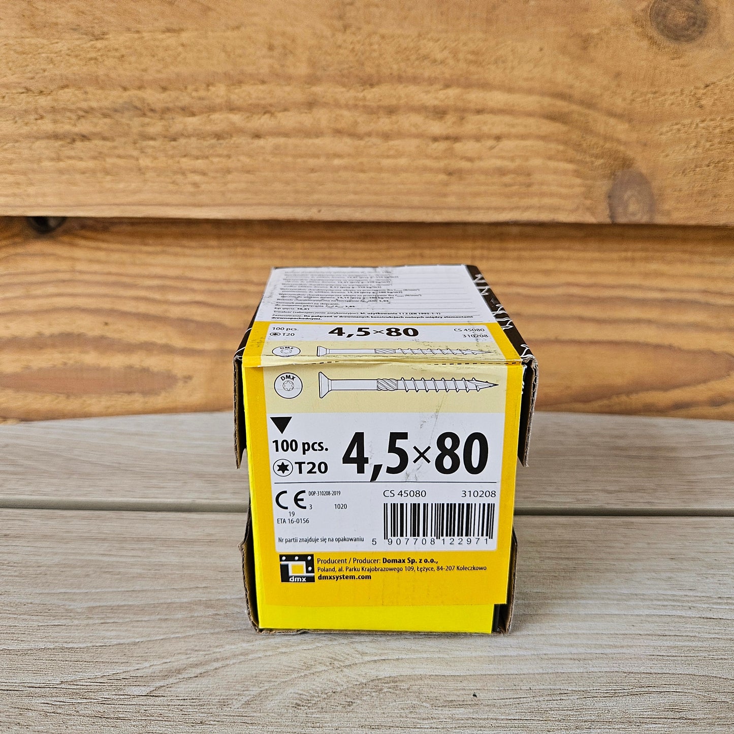 Houtschroeven DOMAX CS 4,5mm