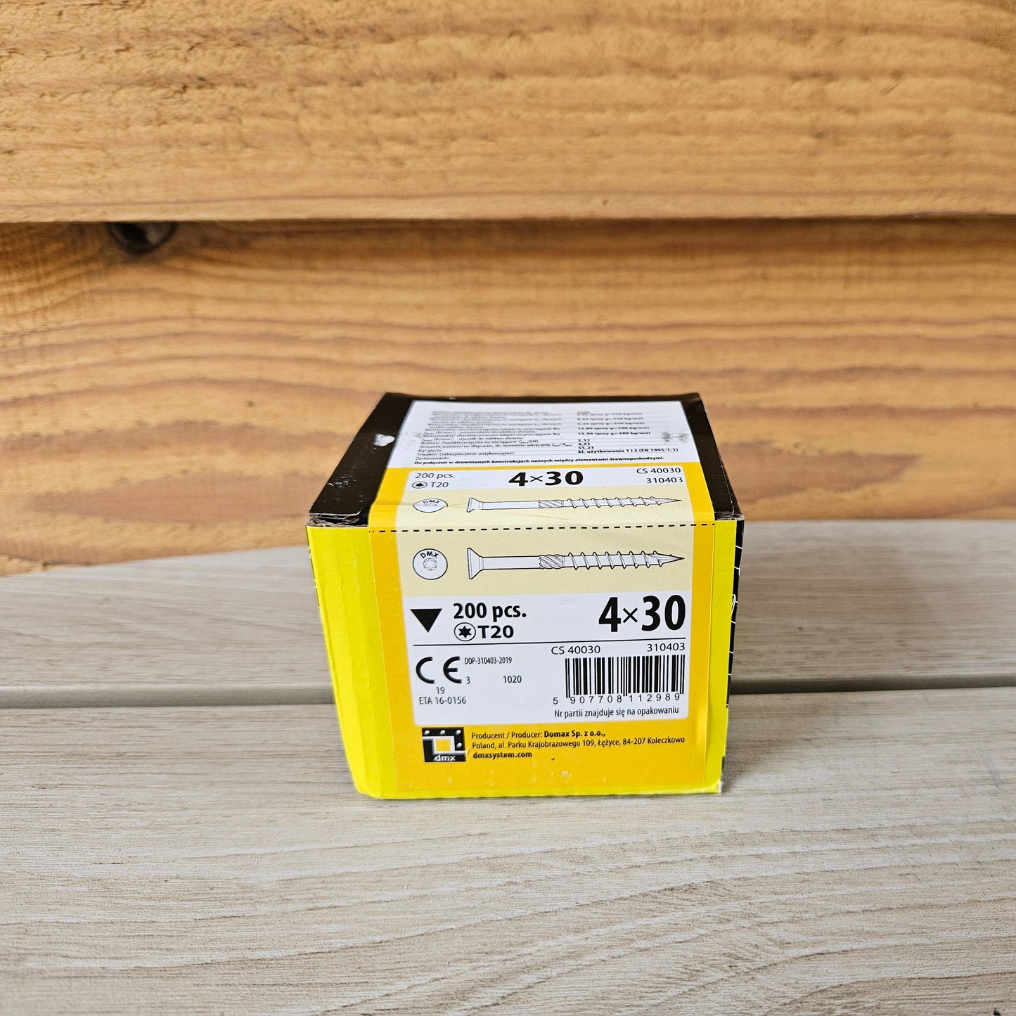 Houtschroeven DOMAX CS 4mm