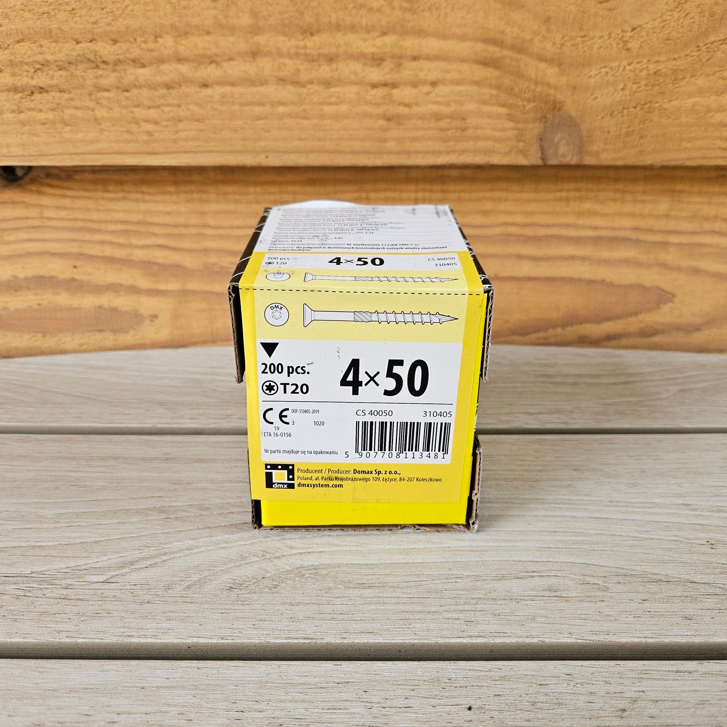 Houtschroeven DOMAX CS 4mm