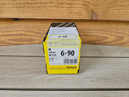 Houtschroeven DOMAX CS 6mm