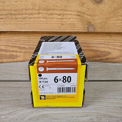 Houtschroeven DOMAX CT 6mm